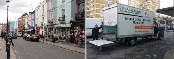 Man and a Van in Notting Hill